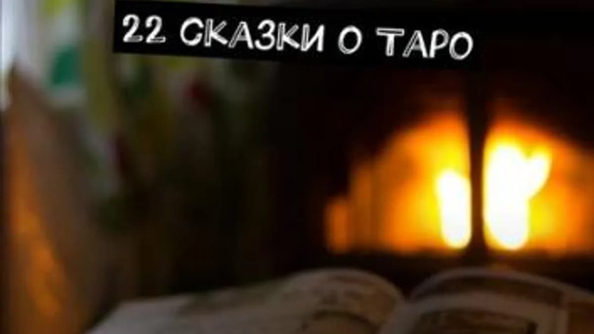 Обложка курса: 22 сказки о Таро. Площадка: Складчик