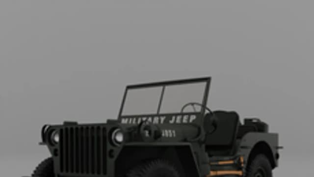 Обложка курса «3Д Графика Блендер: Виллис. Blender_3D: Willys MB.» на Stepik