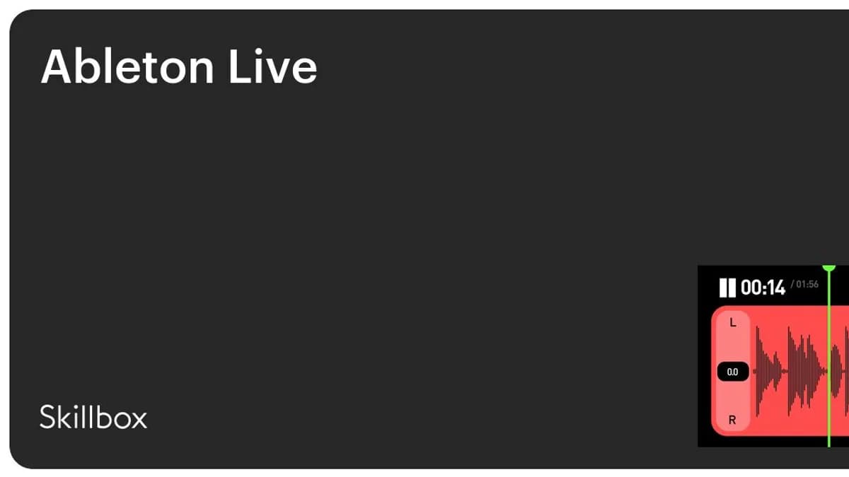 Обложка курса «Ableton Live» на Skillbox