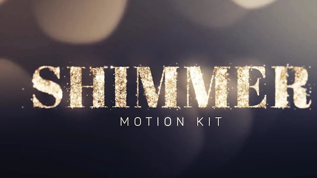 Обложка курса: [AE] Shimmer Motion Kit. Площадка: Складчик