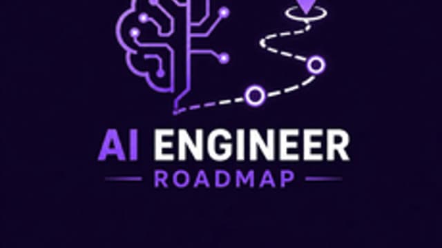 Обложка курса «AI Engineer - ROADMAP | План для освоения профессии» на Stepik