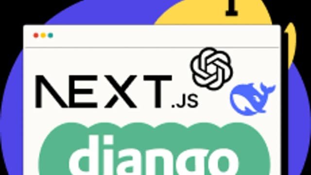 Обложка курса «AI на Django и Next I» на Stepik