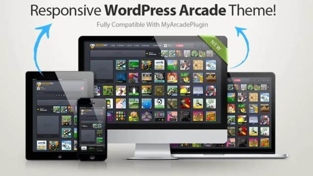 Обложка курса: ArcadeXLS - адаптивная тема для сайта флеш игр. Площадка: Складчик