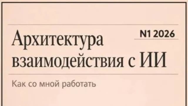 Обложка курса: Архитектура взаимодействия с ИИ [Дмитрий Бурдовицин]. Площадка: Складчик