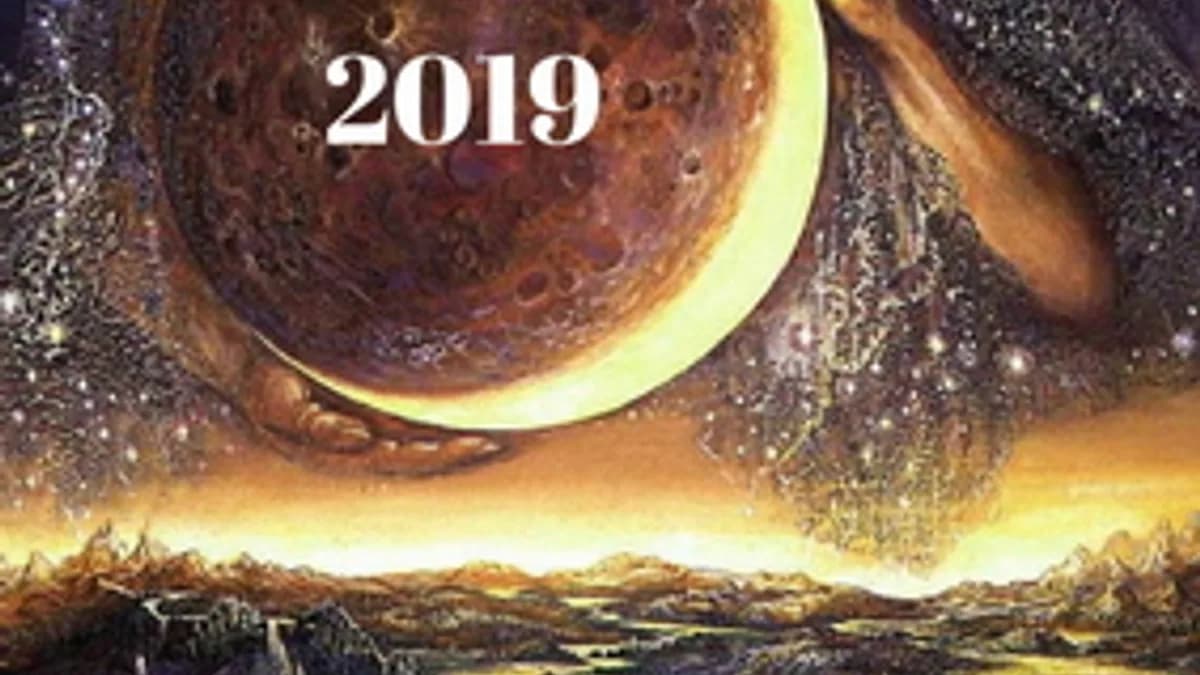 Обложка курса: Астрологический календарь-2019. Площадка: Складчик