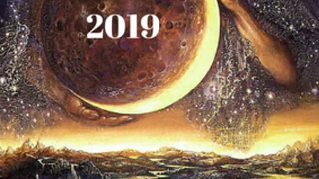 Обложка курса: Астрологический календарь-2019. Площадка: Складчик