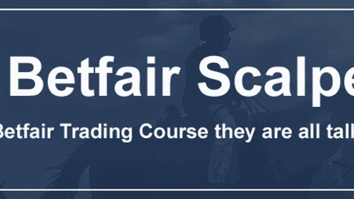 Обложка курса: Betfair Scalper. Площадка: Складчик