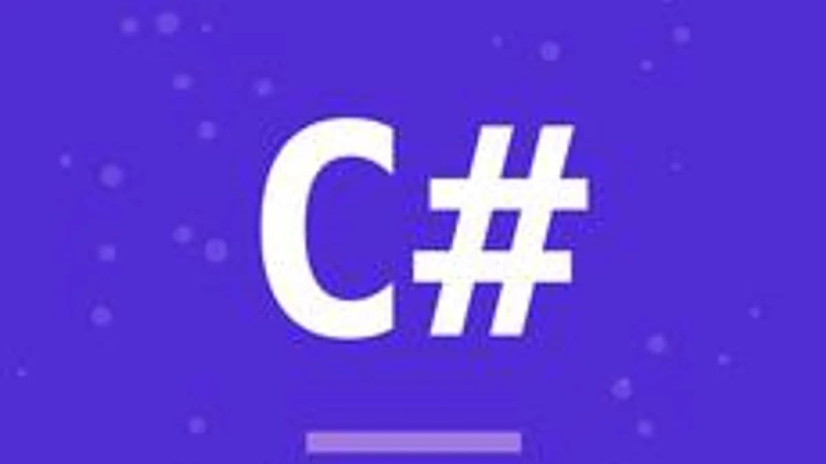 Обложка курса «C# для новичков» на Stepik