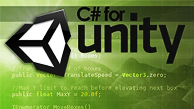 Обложка курса: C# для UNITY. Площадка: Складчик