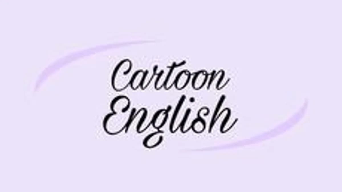 Обложка курса «Cartoon English» на Stepik