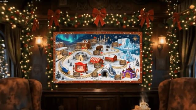 Обложка курса: Christmas Express (Кристина Степанова). Площадка: Складчина.biz