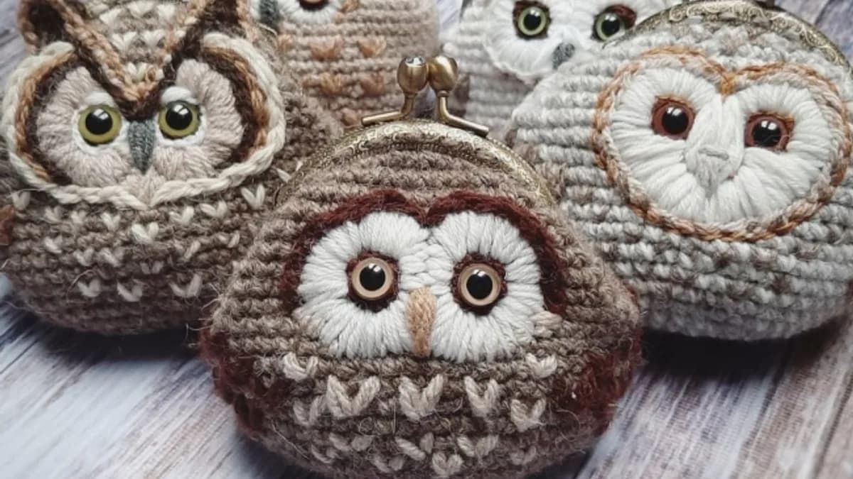 Обложка курса: [CozyThingsKids] Монетница «Зимние Совушки». Площадка: Складчина.biz