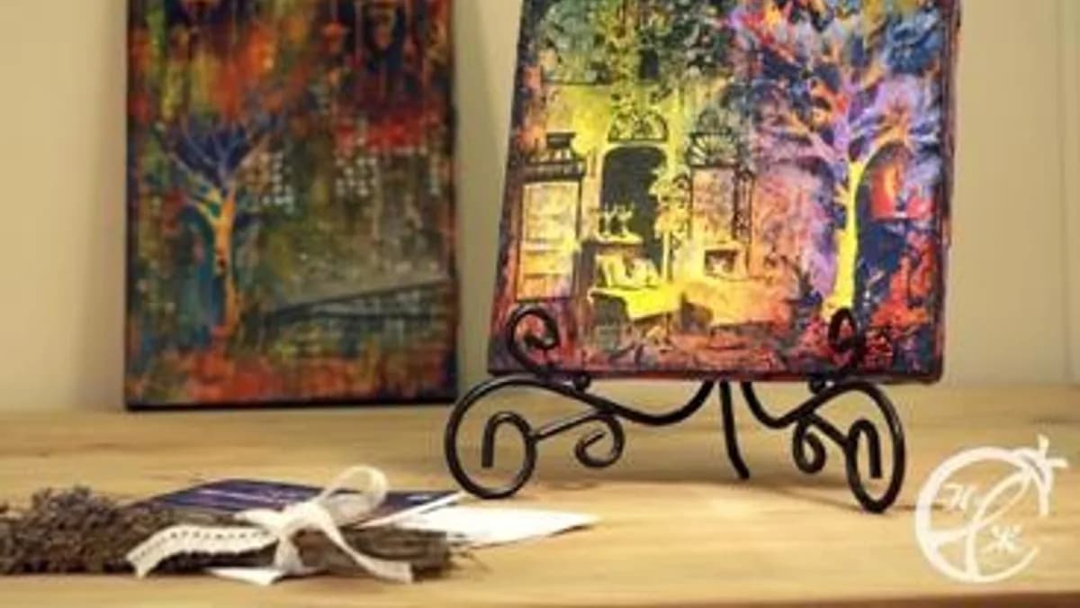 Обложка курса: [Декор] МК технике Mixed Media [Наталья Жукова] [Повтор]. Площадка: Складчик