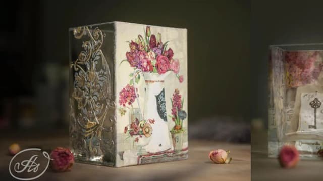 Обложка курса: [Декупаж] Многогранный декор [Алла Маврина]. Площадка: Складчик