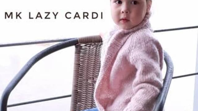 Обложка курса: Детский кардиган Lazy Cardi (Алена Михайлова). Площадка: Складчина.biz