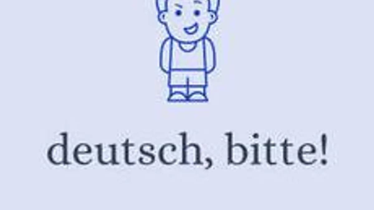 Обложка курса «deutsch, bitte!» на Stepik