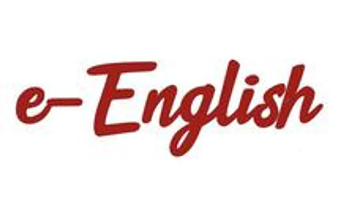 Обложка курса «e-English» на Stepik