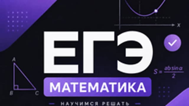 Обложка курса «ЕГЭ математика 2027 профильный уровень "Ботан - 100 баллов"» на Stepik