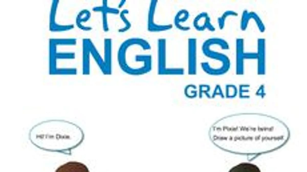 Обложка курса «English for 4th grade» на Stepik