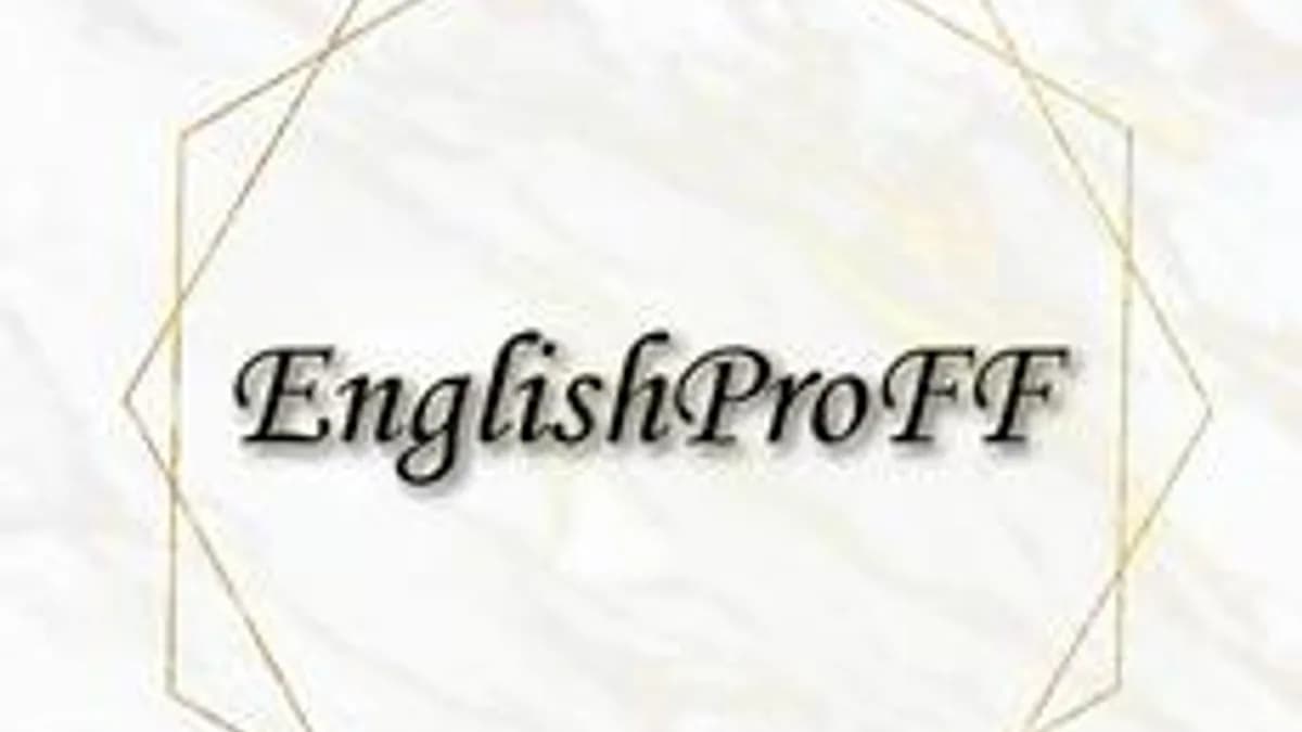 Обложка курса «EnglishProFF» на Stepik
