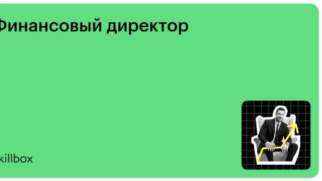 Обложка курса «Финансовый директор» на Skillbox