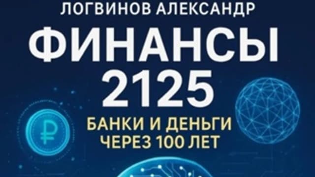 Обложка курса: Финансы 2125. Банки и деньги через 100 лет [Александр Логвинов]. Площадка: Складчик