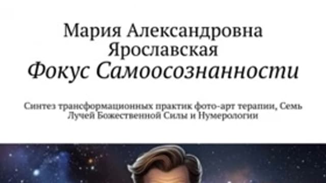Обложка курса: Фокус Самоосознанности [Мария Ярославская]. Площадка: Складчик