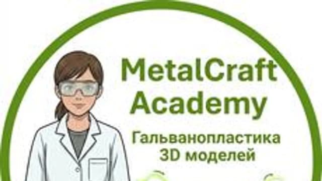 Обложка курса «Гальванопластика 3D моделей» на Stepik