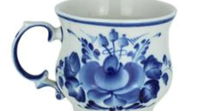 Обложка курса «Гжель» на Stepik