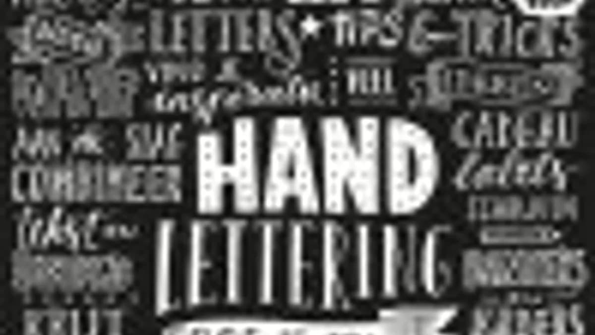 Обложка курса: Handlettering. Площадка: Складчик