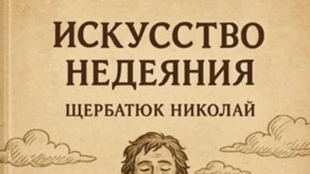 Обложка курса: Искусство недеяния [Николай Щербатюк]. Площадка: Складчик