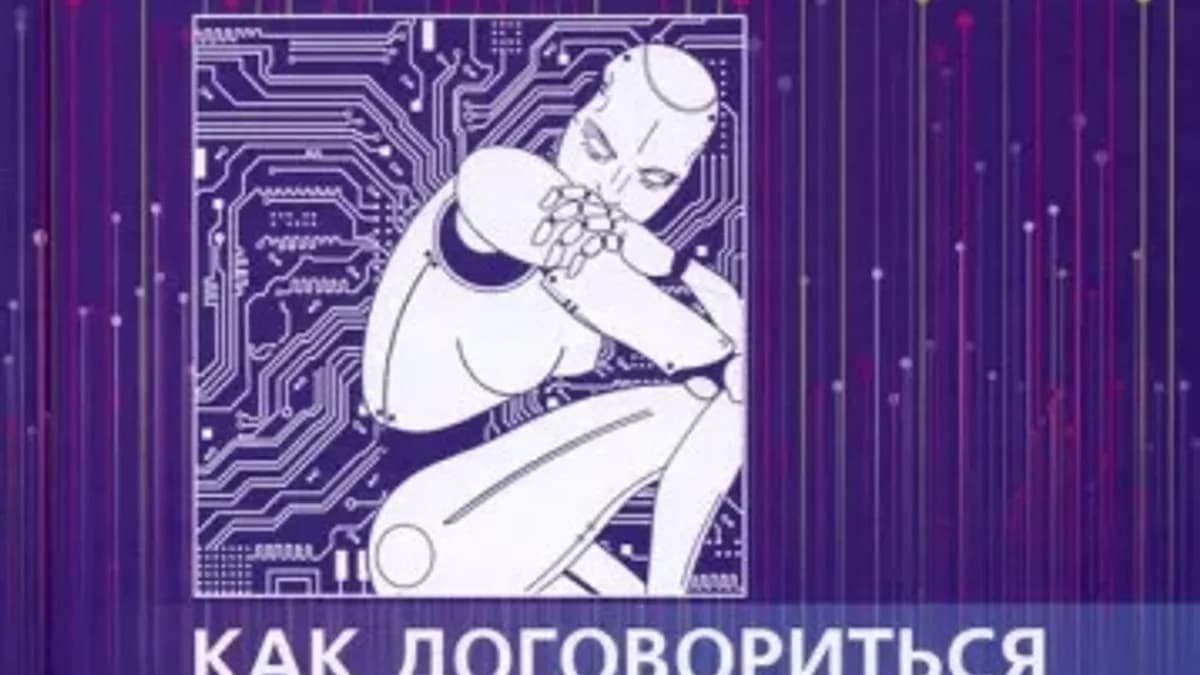 Обложка курса: Как договориться с роботом [Табита Голдстауб]. Площадка: Складчик