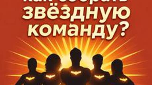 Обложка курса «Как собрать "звёздную" команду» на Stepik