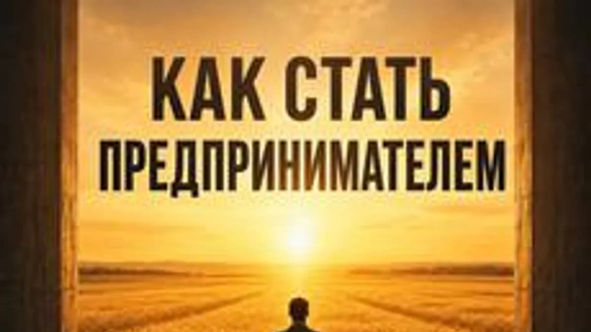 Обложка курса «Как стать предпринимателем» на Stepik