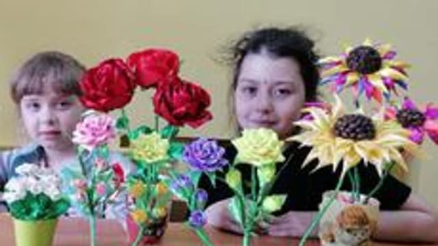 Обложка курса «Канзаши» на Stepik