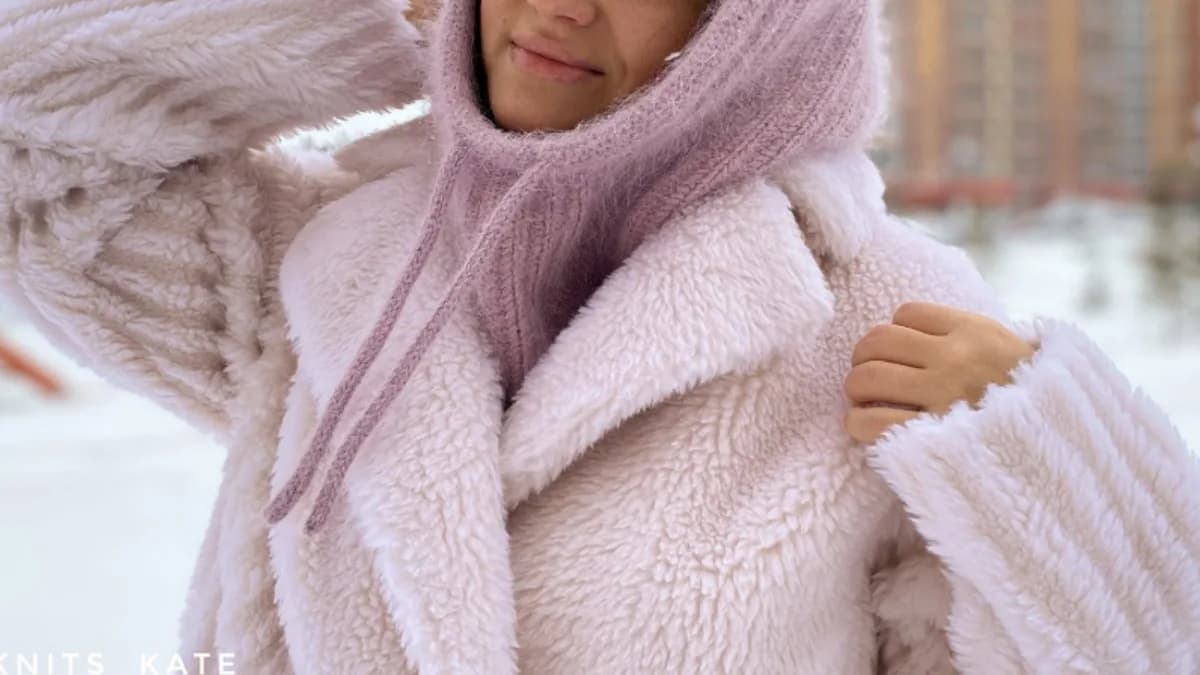 Обложка курса: Капор (knits_kate). Площадка: Складчина.biz