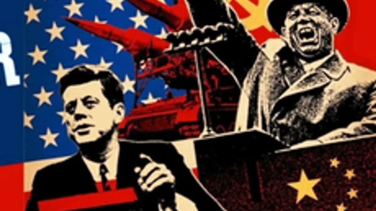 Обложка курса «Холодная война» на Stepik