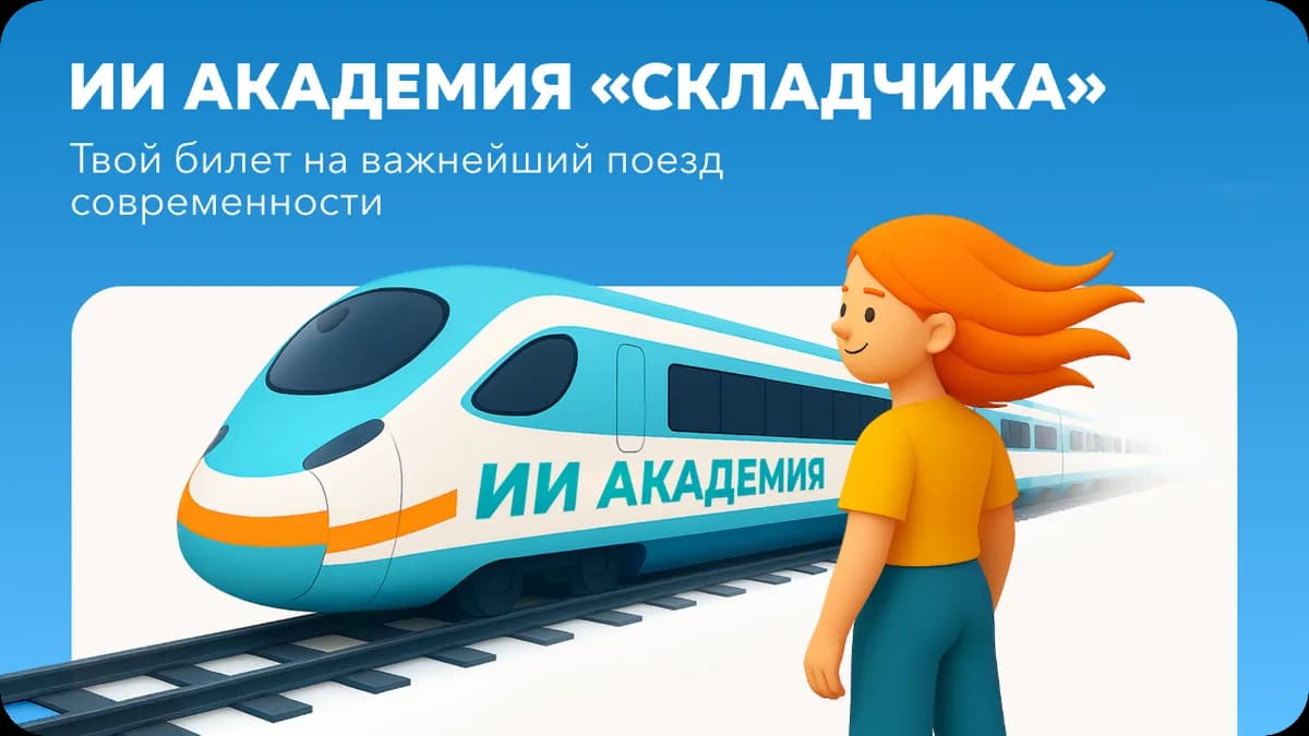 Обложка курса: [Клуб] Академия искусственного интеллекта + ИИ-Бот (1 сезон). Площадка: Складчик