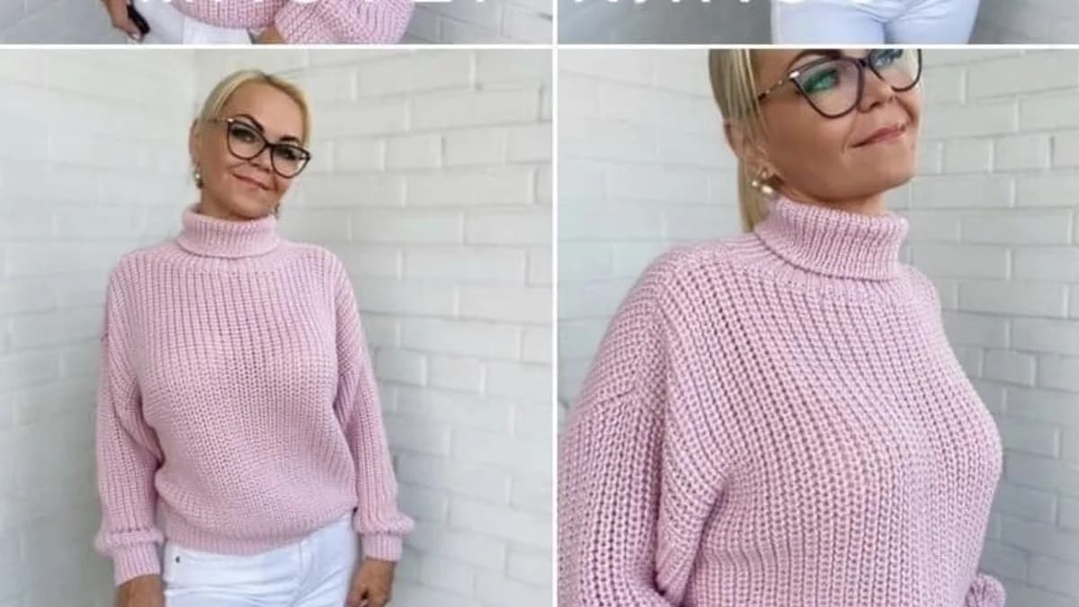 Обложка курса: [klyusha_style] Свитер Жемчужный (Светлана Клюшина). Площадка: Складчина.biz