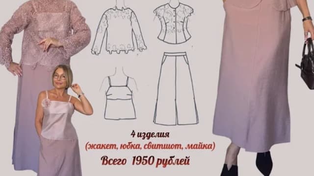 Обложка курса: Комплект Пудровая нежность. Площадка: Skladchina.com