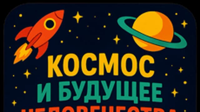 Обложка курса «🌌 Космос и будущее человечества 🚀👩🚀🤖» на Stepik