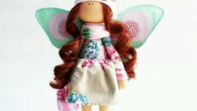 Обложка курса: [Куклы] Мастер-класс по кукле "Бабочка". Площадка: Складчик