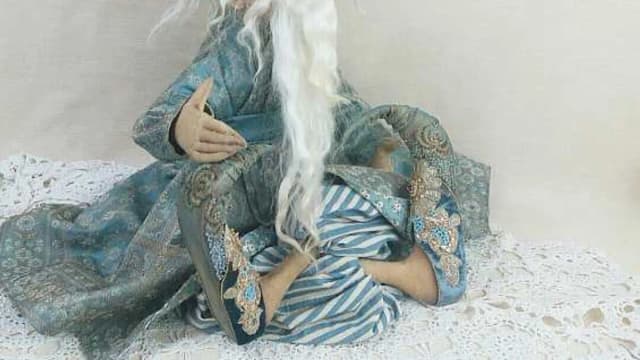 Обложка курса: [Куклы] Старик Хоттабыч [Анастасия Голенева]. Площадка: Складчик