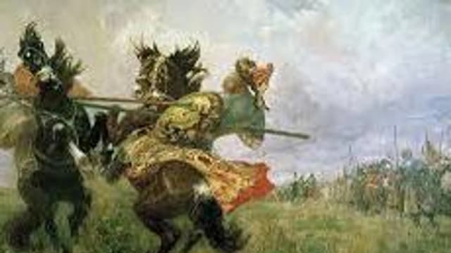 Обложка курса «Куликовская битва» на Stepik