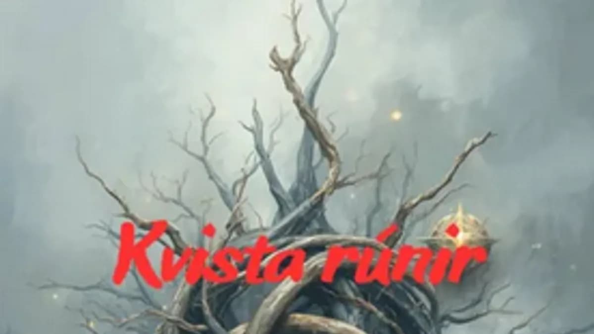 Обложка курса: Kvista rúnir узелковые руны [Мария Бьйорк]. Площадка: Складчик