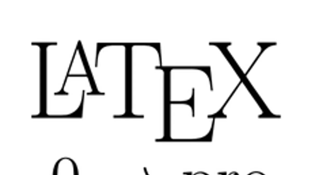 Обложка курса «LaTeX с нуля» на Stepik
