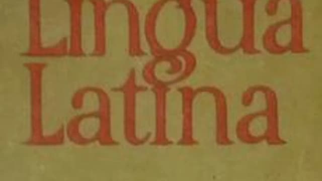 Обложка курса «Lingua Latina» на Stepik