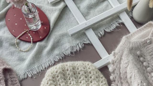 Обложка курса: [lublu.knitwear] Vintage bonnet (Екатерина Олбут). Площадка: Складчина.biz
