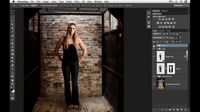 Обложка курса: [Lynda.com] Грамотно меняем фон в Фотошопе (Повтор). Площадка: Складчик