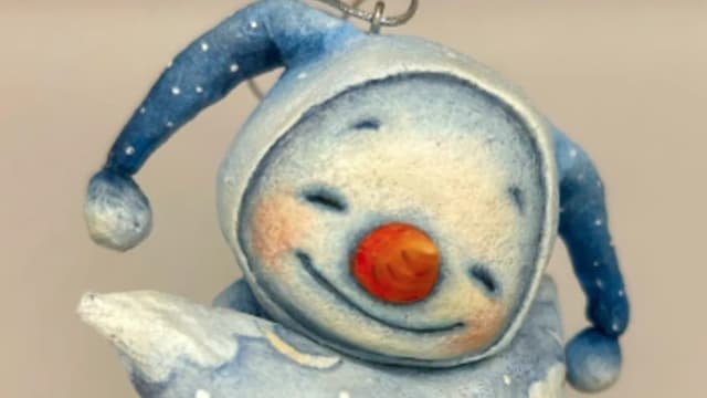 Обложка курса: [Магия Игрушки] Снеговичок с подушкой (Ирина Лукьянова). Площадка: Складчина.biz